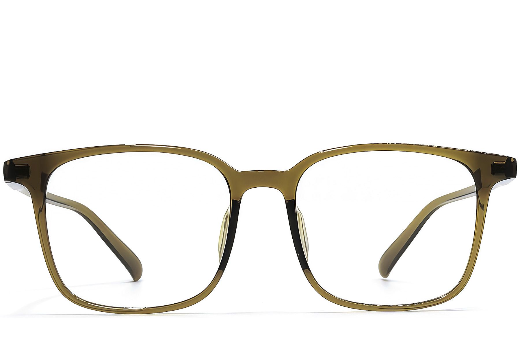 Rectangular Green TR90 Glasses #BS1924-0298