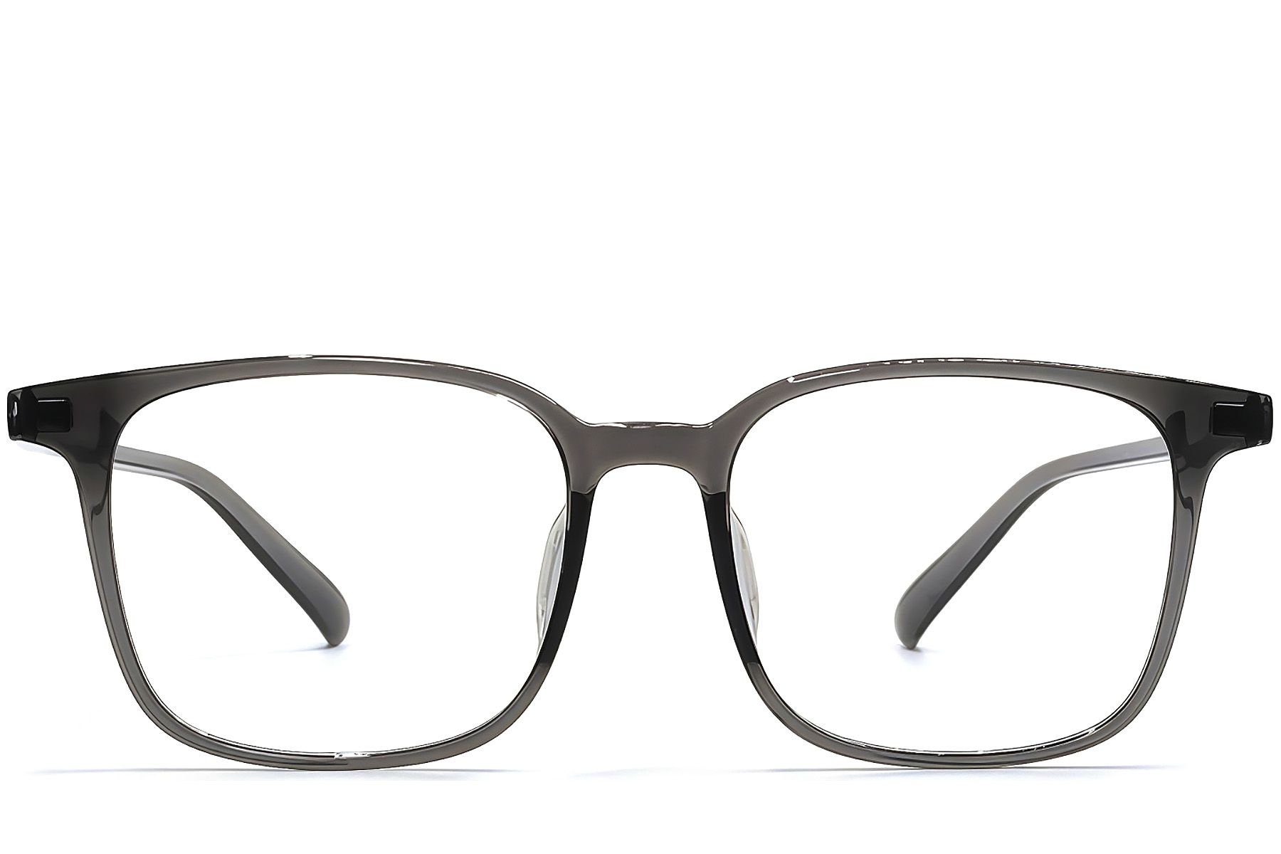 Rectangular Gray TR90 Glasses #BS1924-0299