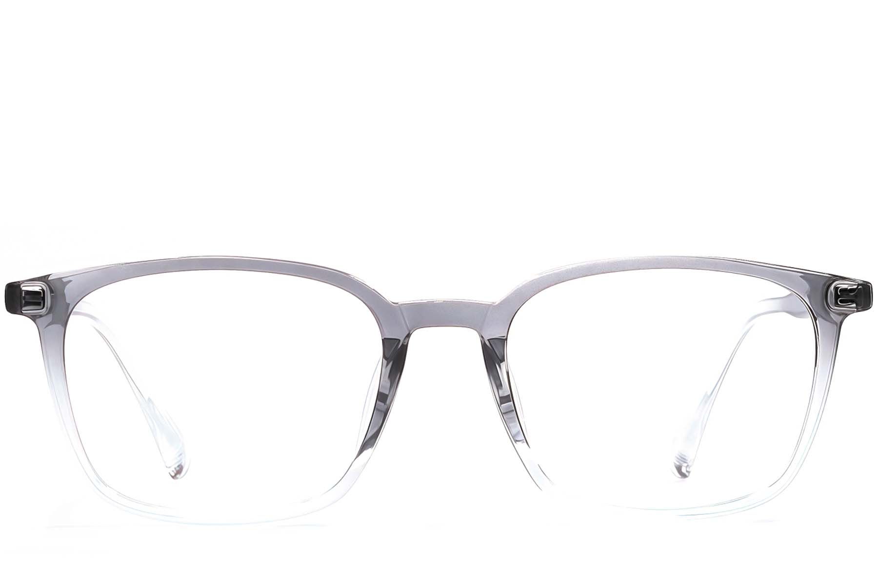 Rectangular Gray TR90 Glasses #BS1924-0313