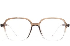 Geometric Brown TR90 Glasses #BS1924-0317