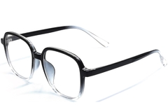 Geometric Black TR90 Glasses #BS1924-0318