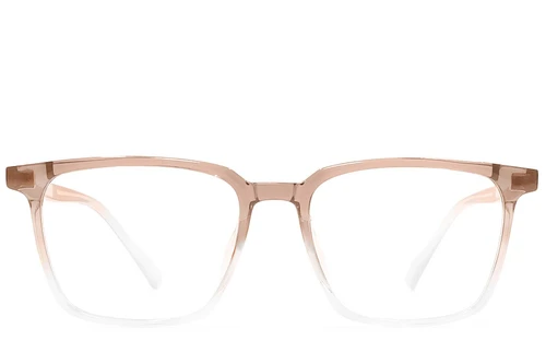 Rectangular Brown TR90 Glasses #BS1924-0321