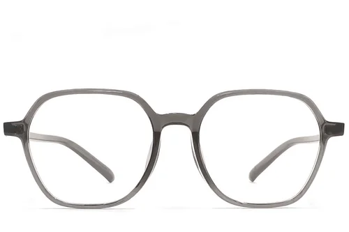 Lunettes géométriques grises TR90 #BS1924-0325