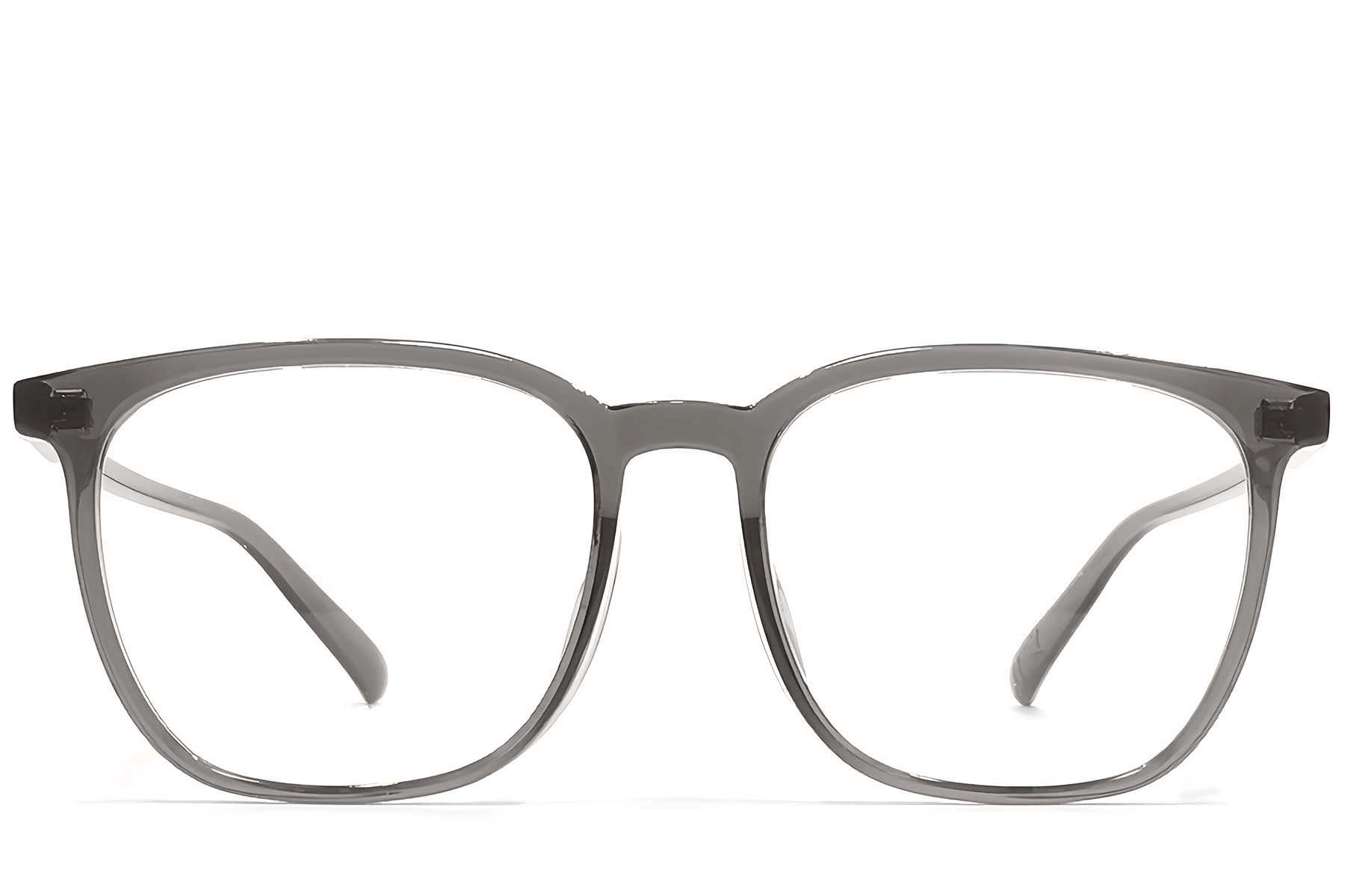 Rectangular Gray TR90 Glasses #BS1924-0329