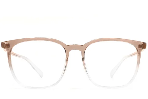 Lunettes rectangulaires marron TR90 #BS1924-0330