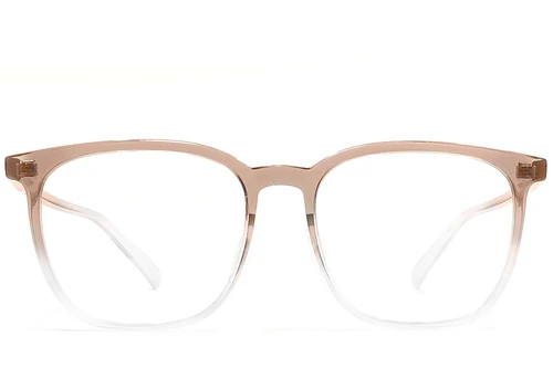 Rectangular Brown TR90 Glasses #BS1924-0330