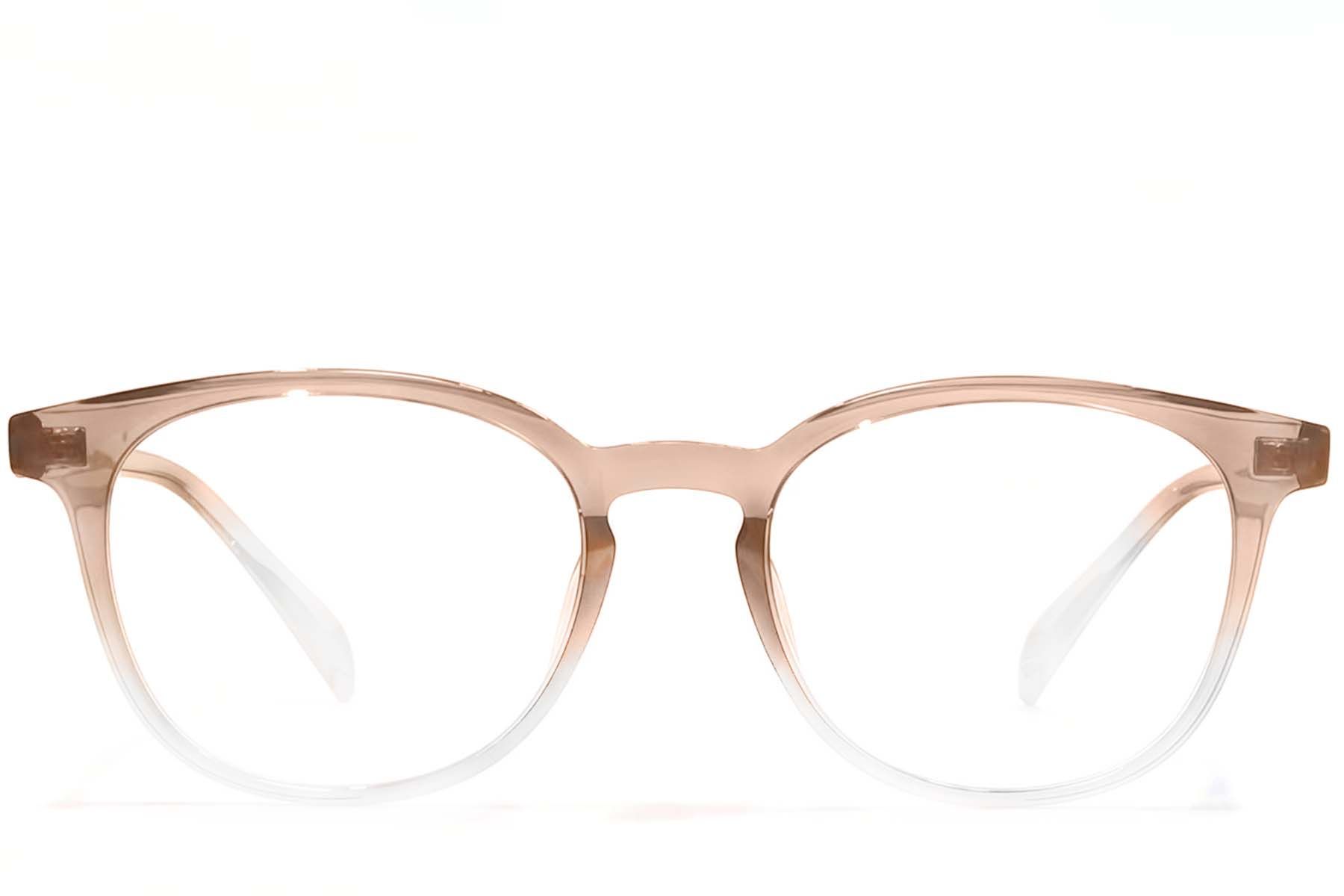 Oval Brown TR90 Glasses #BS1924-0332