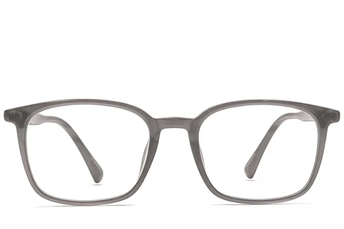 Rectangular Gray TR90 Glasses #BS1924-0337