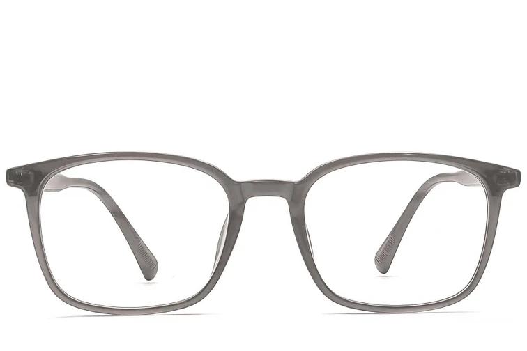 Rectangular Gray TR90 Glasses #BS1924-0337
