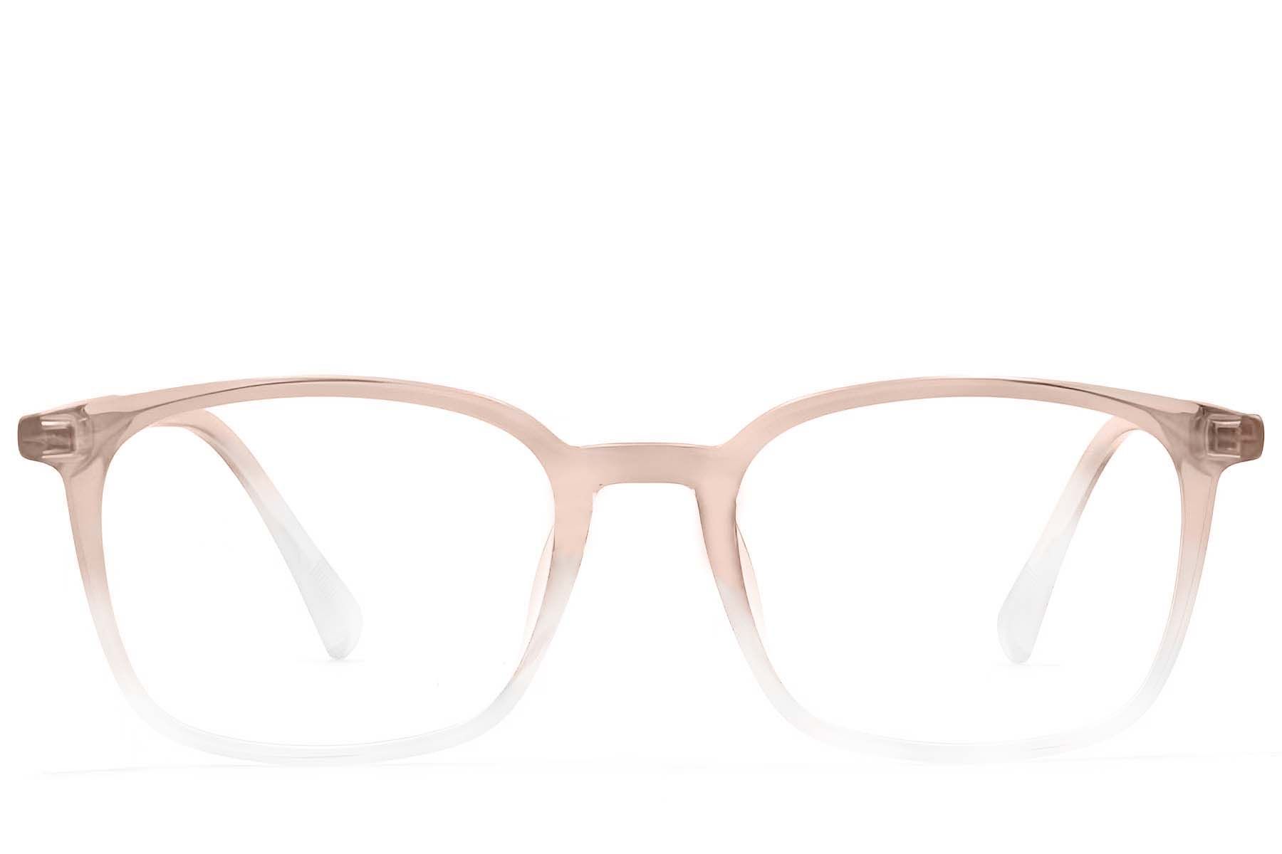 Rectangular Brown TR90 Glasses #BS1924-0338