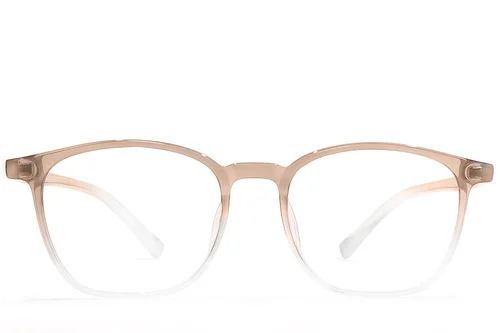 Lunettes rectangulaires marron TR90 #BS1924-0340