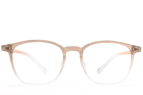 Rectangular Brown TR90 Glasses #BS1924-0340