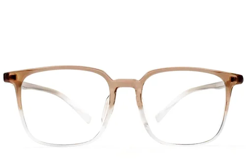 Lunettes rectangulaires marron TR90 #BS1924-0343