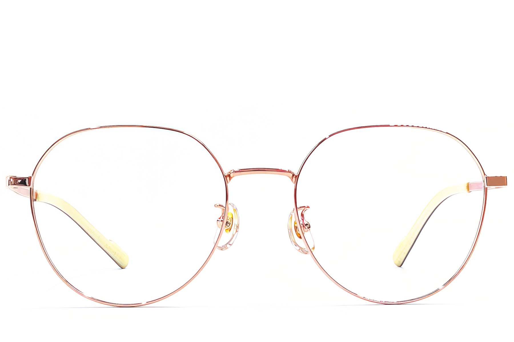 Ovale rosa Titanbrille #BS1924-0360