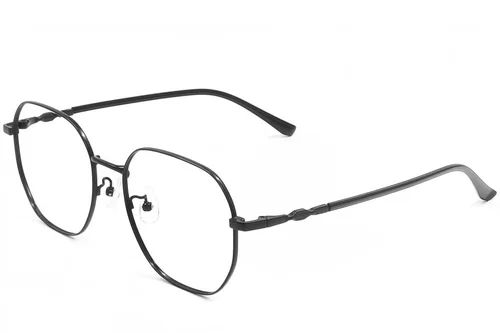 Lunettes géométriques en métal noir #BS1924-0461