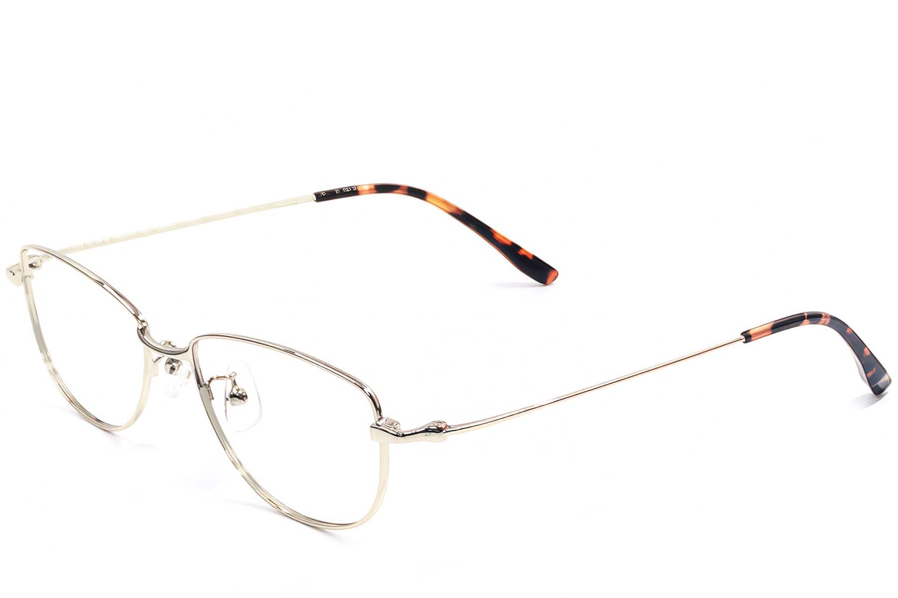 Lunettes papillon en métal doré #BS1924-0508
