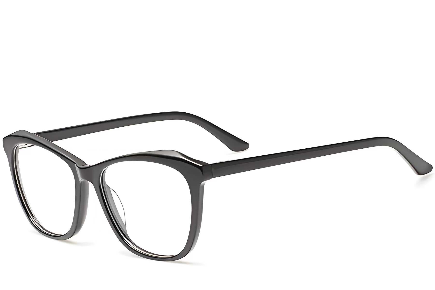 Butterfly Black Acetate Glasses #BS2012-0001