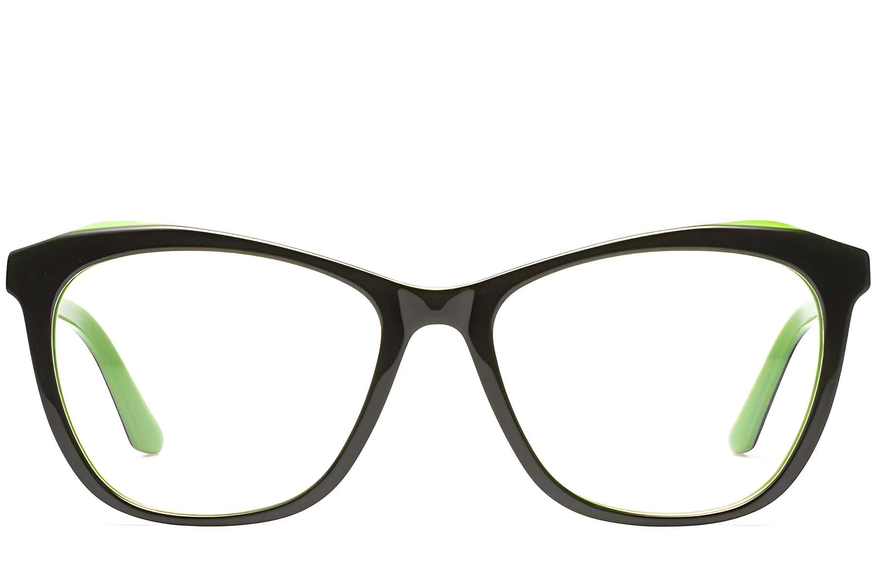 Butterfly Green Acetate Glasses #BS2012-0002