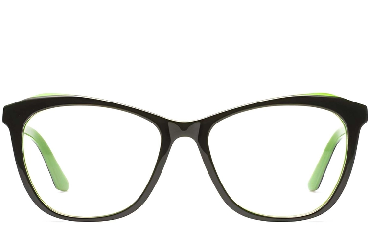 Butterfly Green Acetate Glasses #BS2012-0002