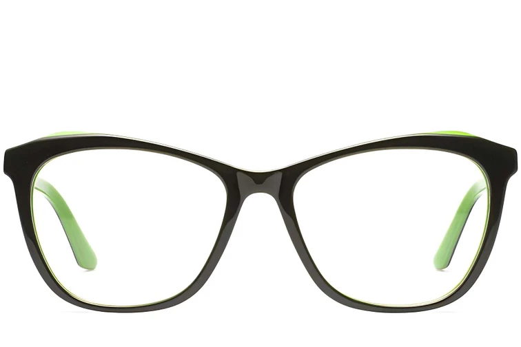 Butterfly Green Acetate Glasses #BS2012-0002