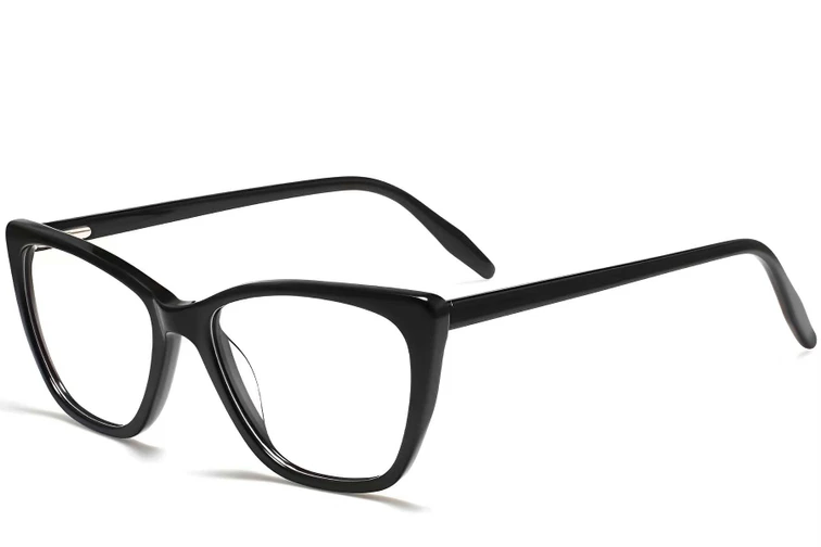 Butterfly Black Acetate Glasses #BS2012-0004