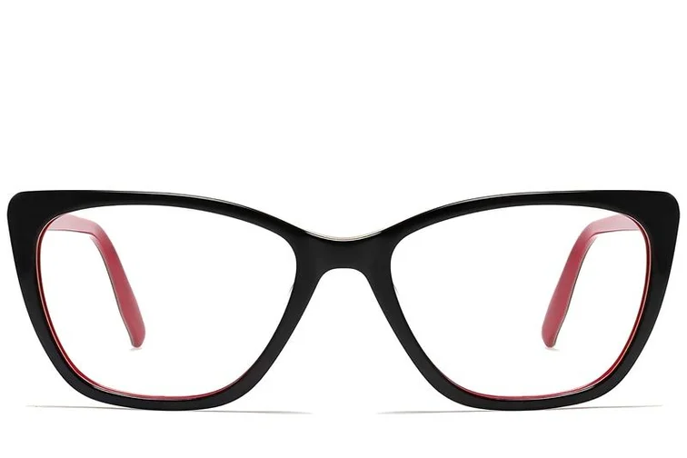 Butterfly Red Acetate Glasses #BS2012-0006