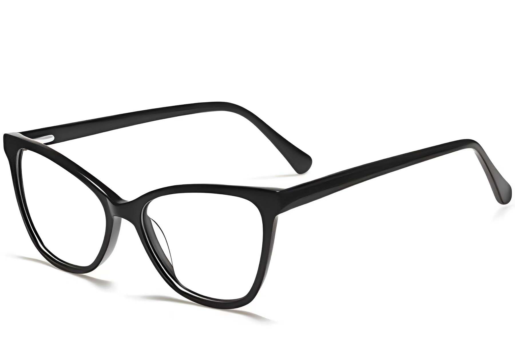 Butterfly Black Acetate Glasses #BS2012-0013