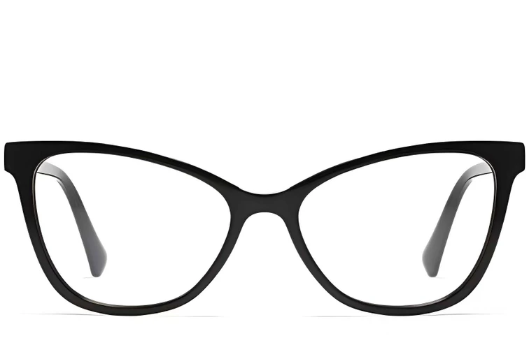 Butterfly Black Acetate Glasses #BS2012-0013