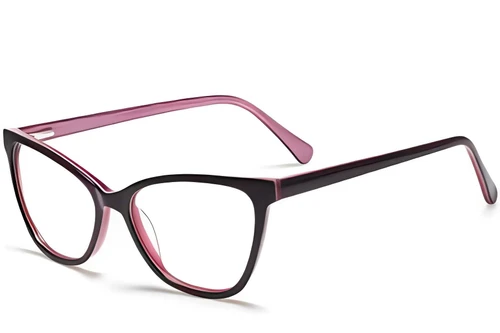 Schmetterling Lila Acetat Brille #BS2012-0017