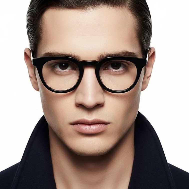 Butterfly Black Acetate Glasses #BS2012-0029