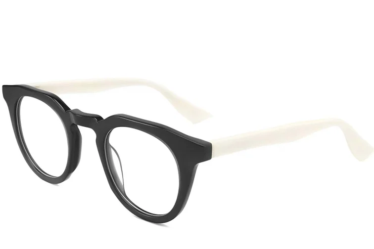 Lunettes papillon en acétate gris #BS2012-0031