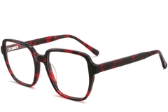 Rectangular Tortoiseshell Acetate Glasses #BS2012-0043