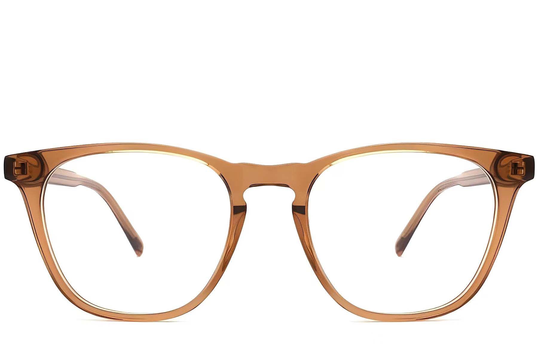 Ovale bruine acetaatbril #BS2012-0073