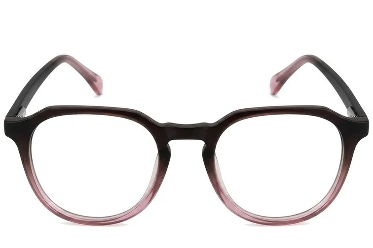 Oval Grey Acetate Glasses #BS2012-0087