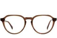 Oval Brown Acetate Glasses #BS2012-0090