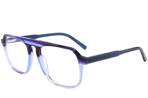 Lunettes aviateur en acétate violet #BS2012-0098