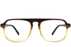 Aviator Brown Acetate Glasses #BS2012-0099