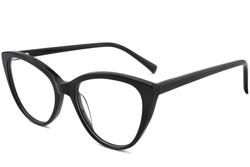 Butterfly Black Acetate Glasses #BS2012-0123