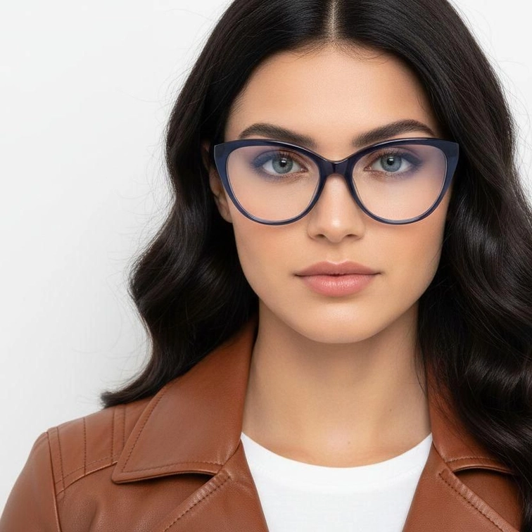 Butterfly Blue Acetate Glasses #BS2012-0125