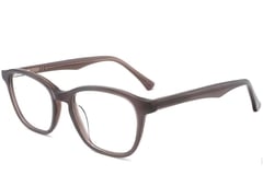 Oval Brown Acetate Glasses #BS2012-0130