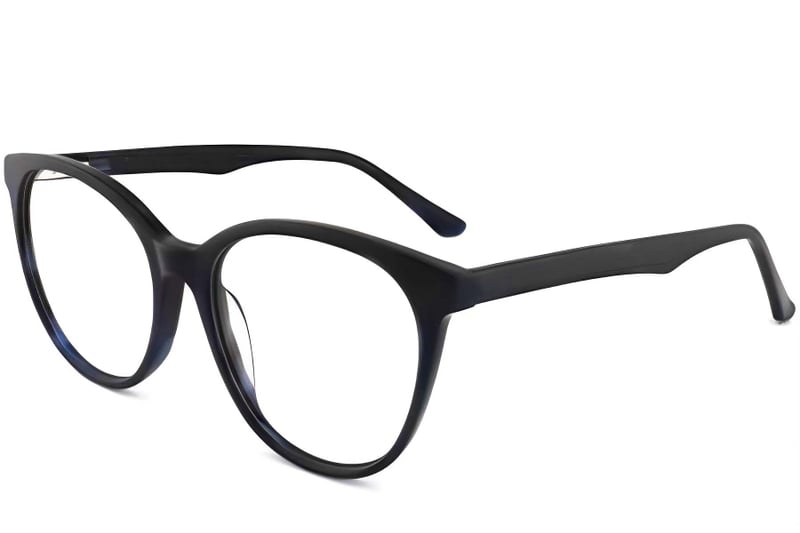 Oval Tortoiseshell Acetate Glasses #BS2012-0135