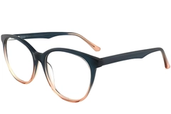 Oval Green Acetate Glasses #BS2012-0136