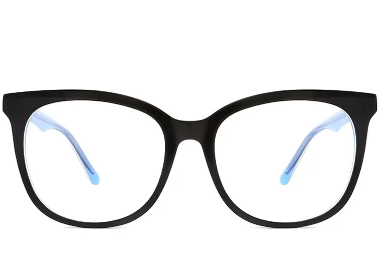 Schmetterlingsblaue Acetatbrille #BS2012-0143