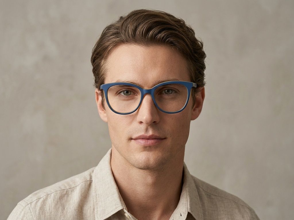 Butterfly Blue Acetate Glasses #BS2012-0145