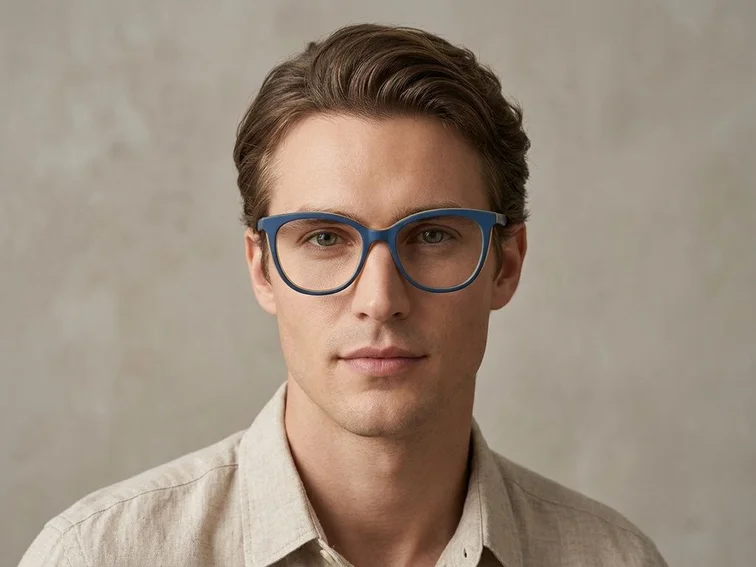 Butterfly Blue Acetate Glasses #BS2012-0145