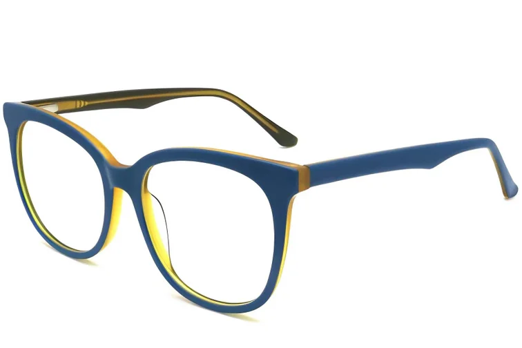 Gafas de acetato verde mariposa #BS2012-0145