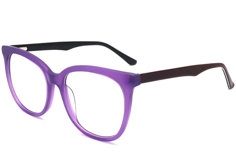 Lunettes papillon en acétate violet #BS2012-0147