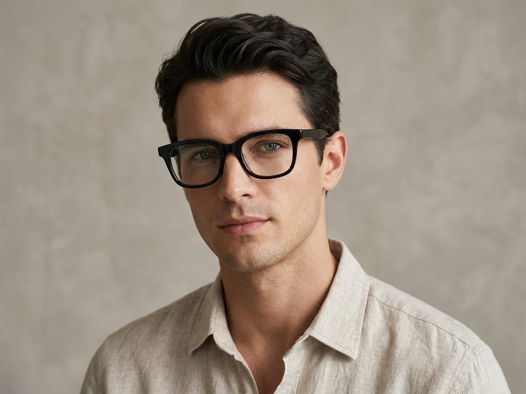 Butterfly Black Acetate Glasses #BS2012-0149