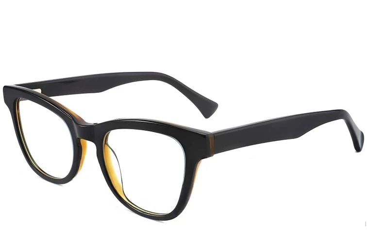 Gafas de acetato marrón mariposa #BS2012-0151