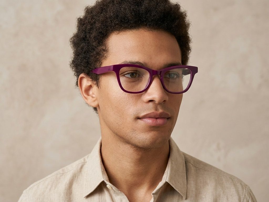 Butterfly Purple Acetate Glasses #BS2012-0152